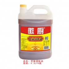 徽厨4.3L芝麻调味油