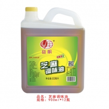 益帆900ml芝麻调味油